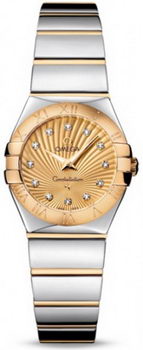 Omega Constellation Polished Quarz Mini Watch 158637U