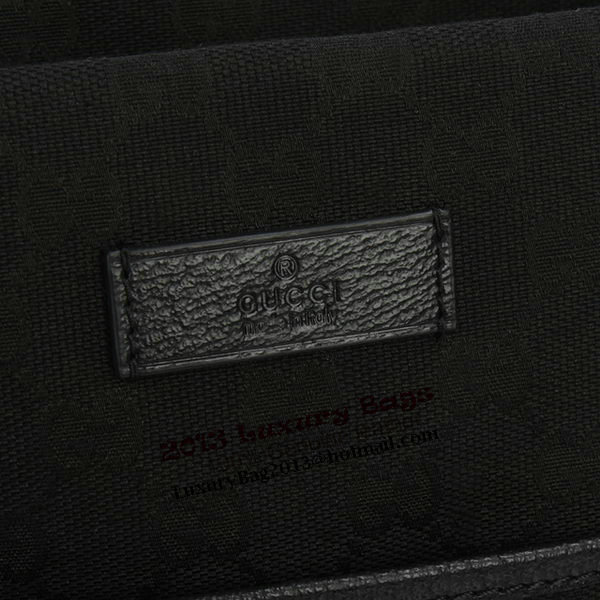 Gucci GG Canvas Medium Messenger Bag 189751 Black
