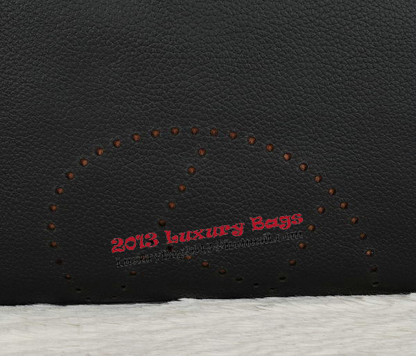 Hermes Mens Briefcase Original Calf Leather H95271 Black