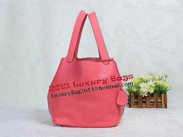 Hermes Picotin Lock MM Bag in Original Leather Rosy