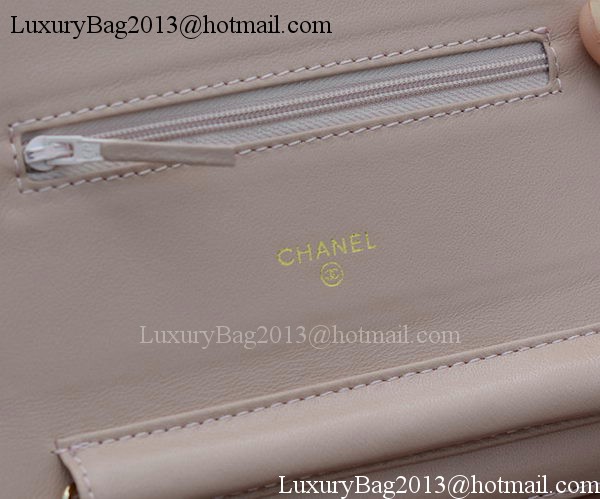 Chanel mini Flap Bags Pink Sheepskin Leather A33814 Gold