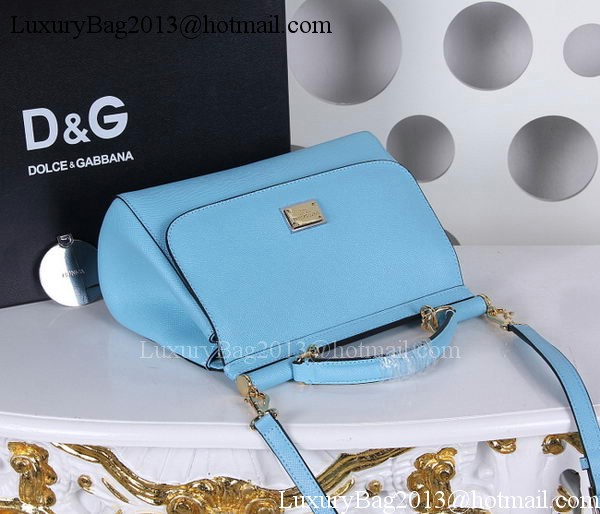 Dolce & Gabbana SICILY Calfskin Tote Bag BB4136