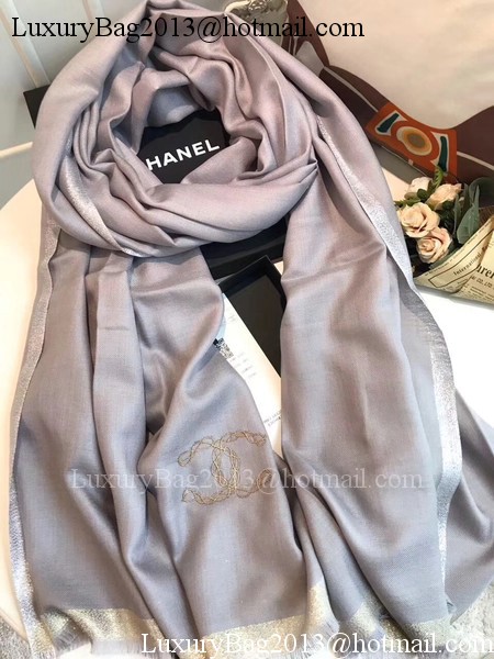 Chanel Scarf CC2837 Grey