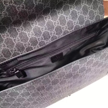 Gucci GG Supreme Messenger Bag 475432 Black