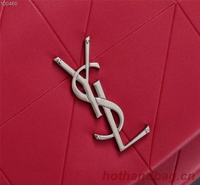 SAINT LAURENT Jamie monogram leather shoulder bag A2833 red