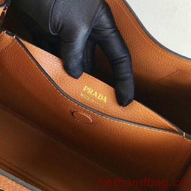 Prada Deer skin bag 1BG008 brown