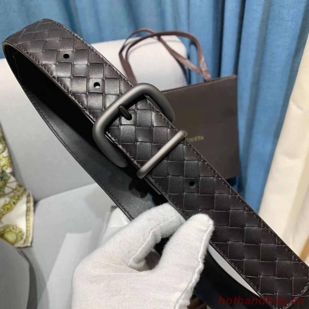 Bottega Veneta Intrecciato Nappa Belt 5566 brown