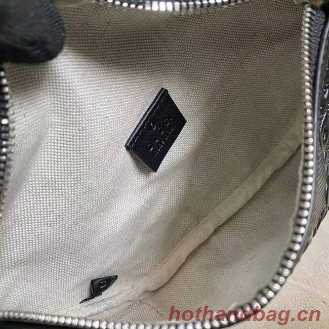 Gucci GG embossed belt bag 658582 black