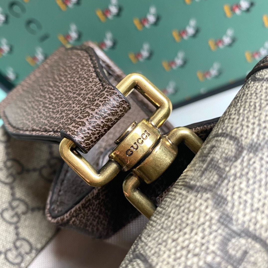 Gucci GG Supreme Messenger Original Leather Bag 501050 Beige