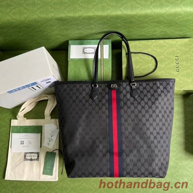 Gucci Ophidia series large GG Tote Bag 680127 black