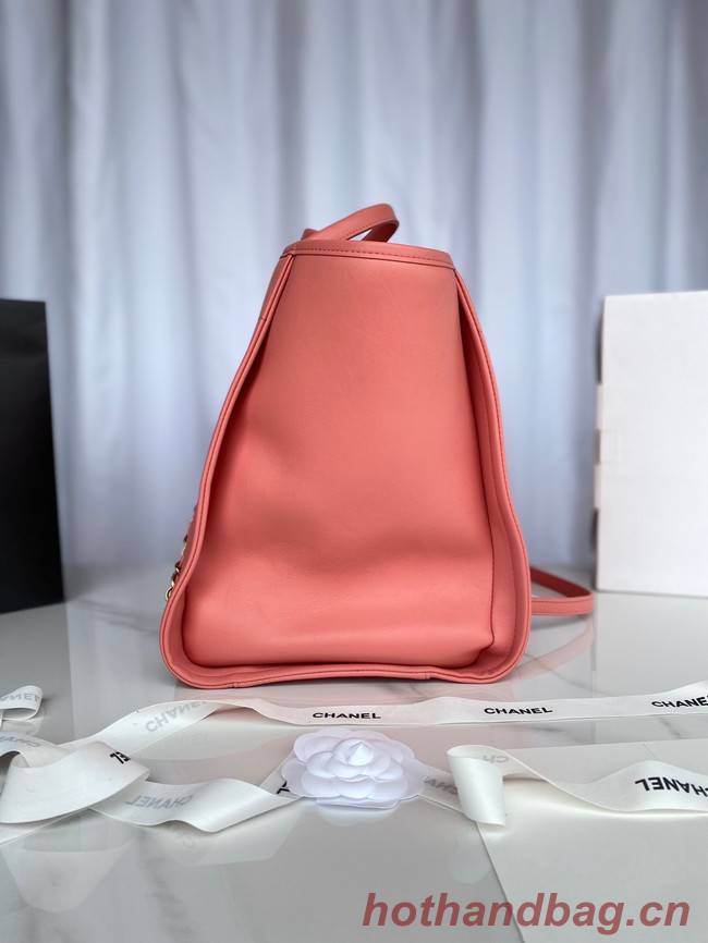 Chanel Original Leather Shopping Bag 66941 pink