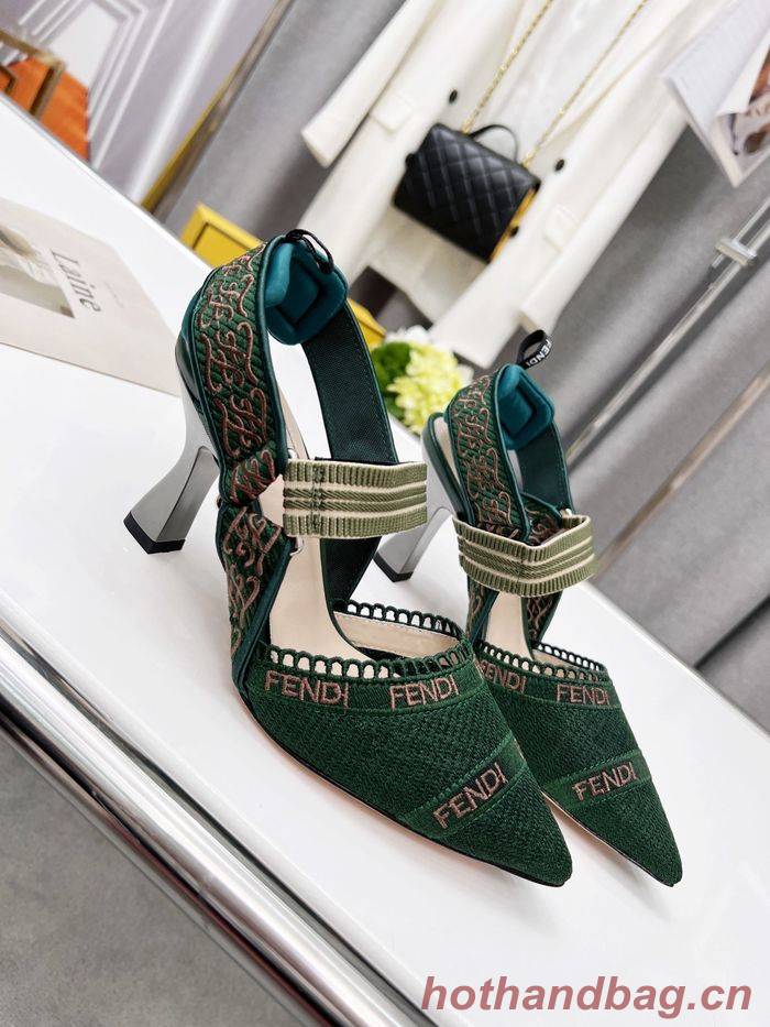 FENDI Shoes FDS00044 Heel 8.5CM