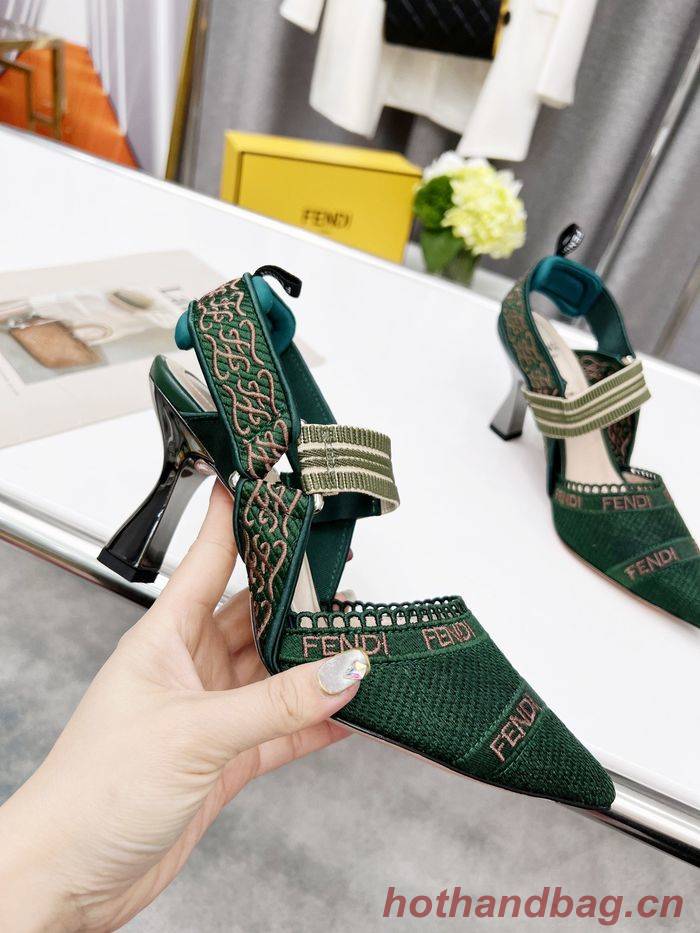 FENDI Shoes FDS00044 Heel 8.5CM