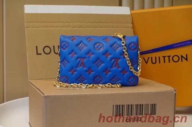 Louis Vuitton POCHETTE COUSSIN M80742 blue