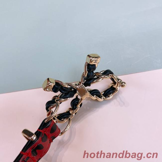 Chanel 15MM Leather Belt 7095-2