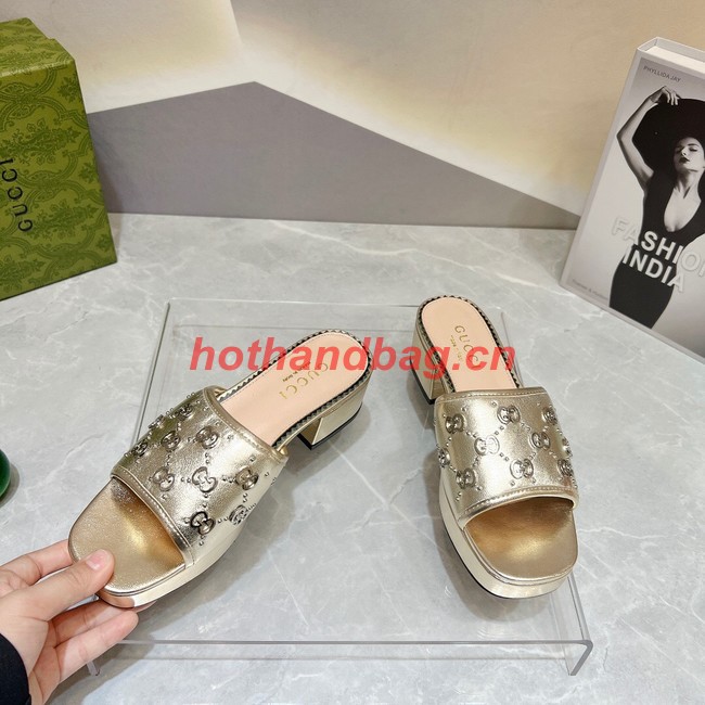 Gucci Womens Interlocking G slide sandal 93204-2