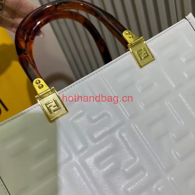 Fendi Sunshine small Shopper F1615 white Fendi Sunshine small Shopper F1615 white