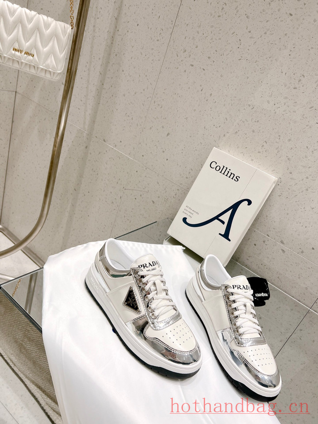 Prada Edge leather sneakers 93578-5