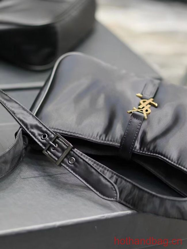 SAINT LAURENT Nylon Shoulder Bag Y988228B black