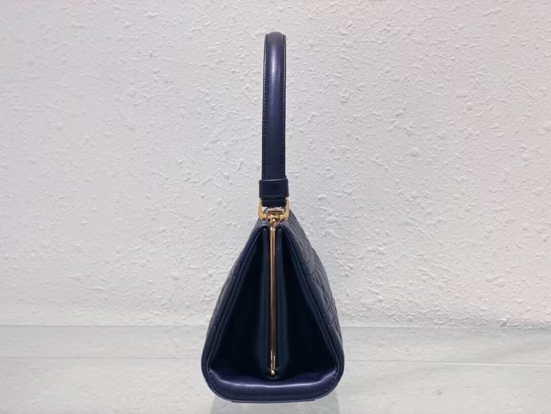 DIOR CARO COLLE NOIRE CLUTCH Cannage Lambskin C0688 black