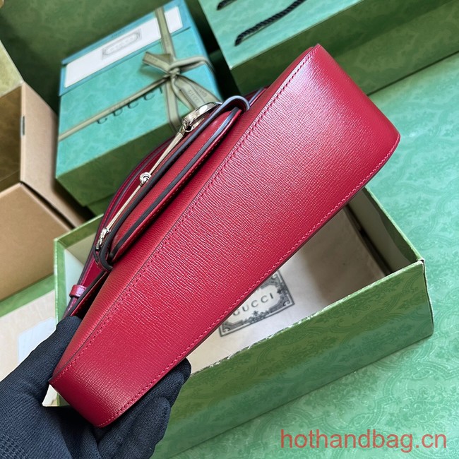 GUCCI HORSEBIT 1955 SMALL SHOULDER BAG 764155 Red