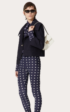 VALENTINO GARAVANI ROCKSTUD23 Small calfskin bag ZS098 white VALENTINO GARAVANI ROCKSTUD23 Small calfskin bag ZS098 white