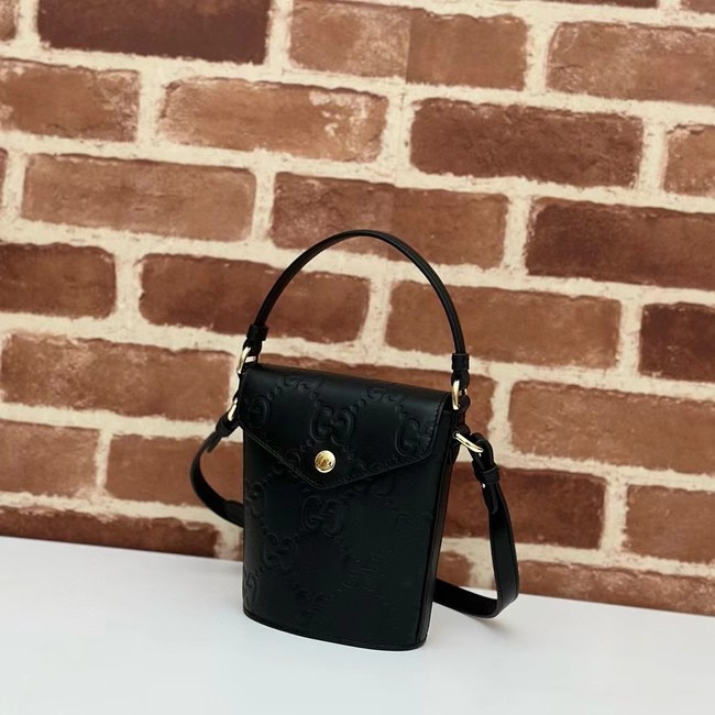 Gucci GG SUPER MINI SHOULDER BAG 772795 black