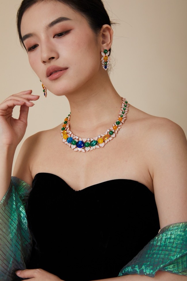 BVLGARI necklace&Earring CE16099