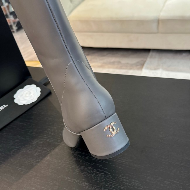 Chanel WOMENS HIGH BOOTS Heel 8CM 55854-8