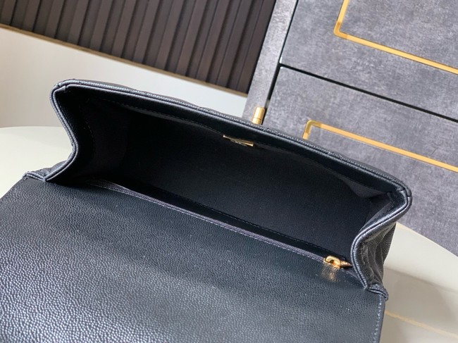 Chanel  Grained Calfskin Shoulder Bag AS5330 black