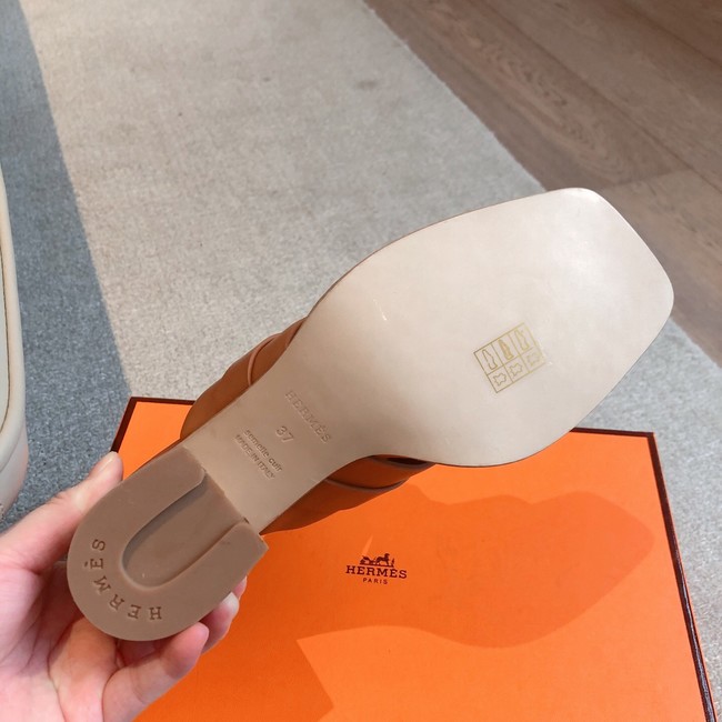 Hermes WOMENS SANDAL Heel 6.5CM 55861-2