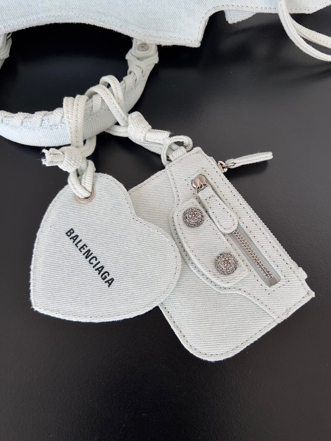 Balenciaga NEO CAGOLE Denim 77534 sky blue