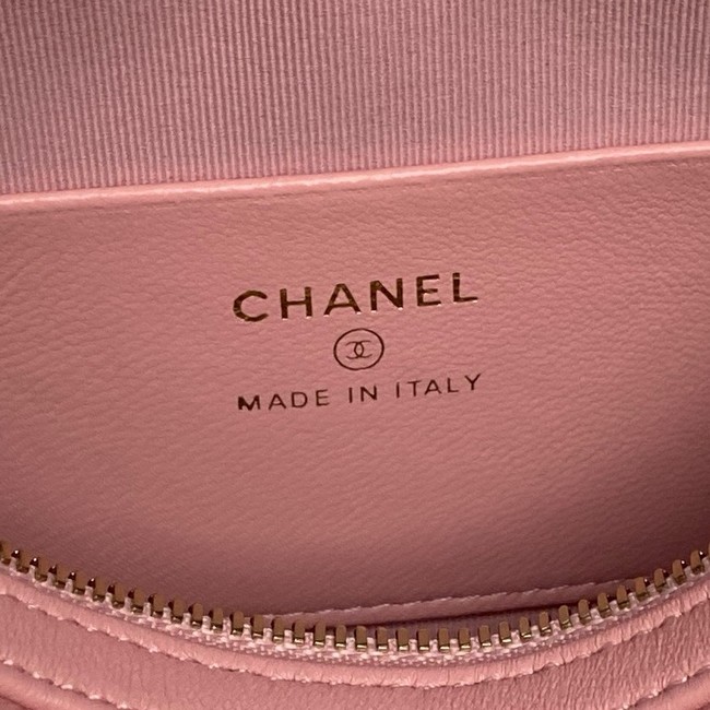 CHANEL CLUTCH WITH CHAIN AP4474 PINK