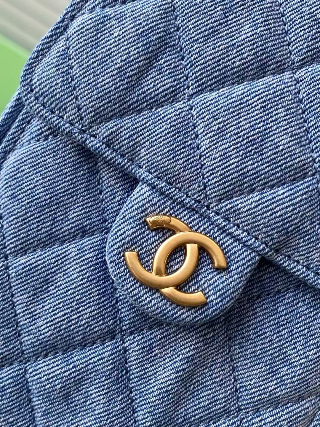 Chanel Denim HOBO BAG AS5311 blue