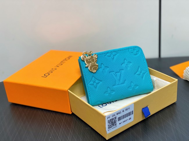 Louis Vuitton Card Holder Recto Verso M13801 blue