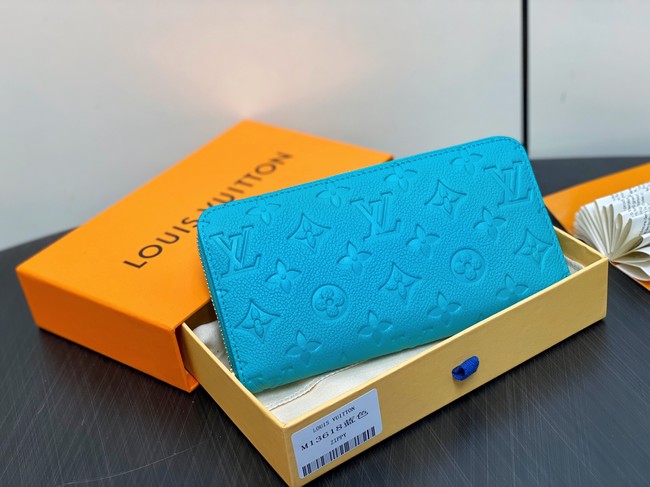 Louis Vuitton LV x TM Zippy Wallet M13618 Kabira Blue
