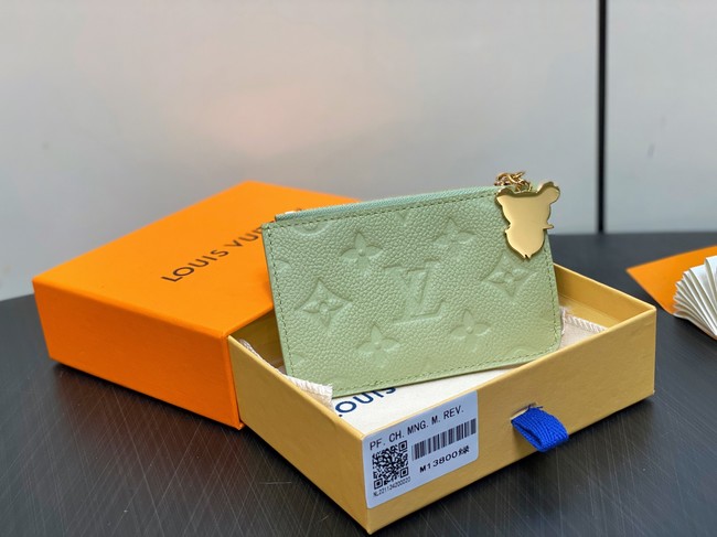 Louis Vuitton LV x TM Romy Card Holder M13800 Green Tea