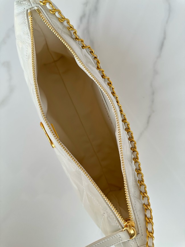 Chanel Medium HOBO BAG AS5498 white