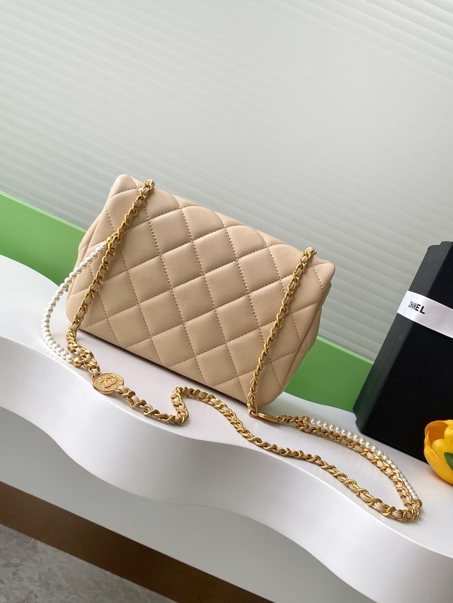 Chanel SMALL FLAP BAG AS5253 Apricot