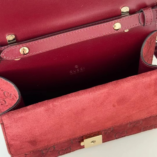 GUCCI DIONYSUS MINI TOP HANDLE BAG 813400 red
