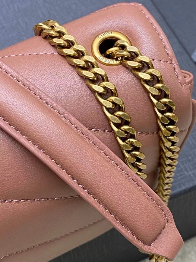 SAINT LAURENT LOULOU MINI IN LAMBSKIN 821749 pink