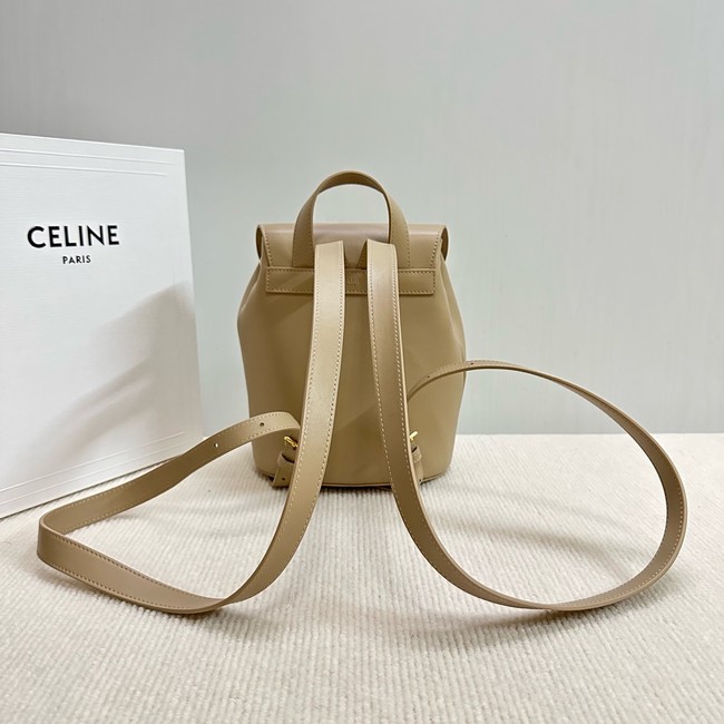 Celine BACKPACK CELINE BONNIE IN SMOOTH CALFSKIN 118703 NATURAL TAN