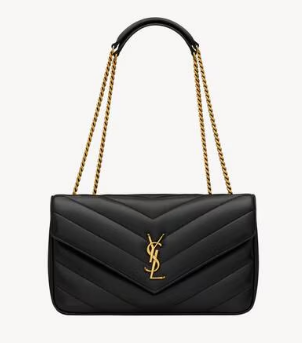 SAINT LAURENT LOULOU MEDIUM IN MATELASSE LAMBSKIN 801439 black