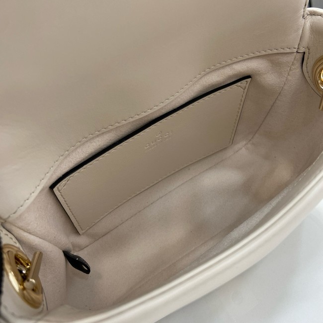 GUCCI GG MARMONT MINI TOP HANDLE BAG 811238 Beige