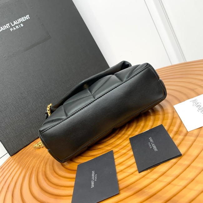 SAINT LAURENT TOY PUFFER IN LAMBSKIN 759337 black