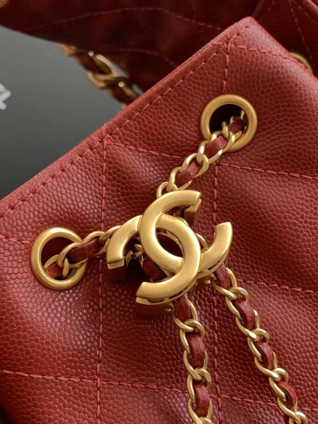 CHANEL 25 SMALL HANDBAG AS5293 red