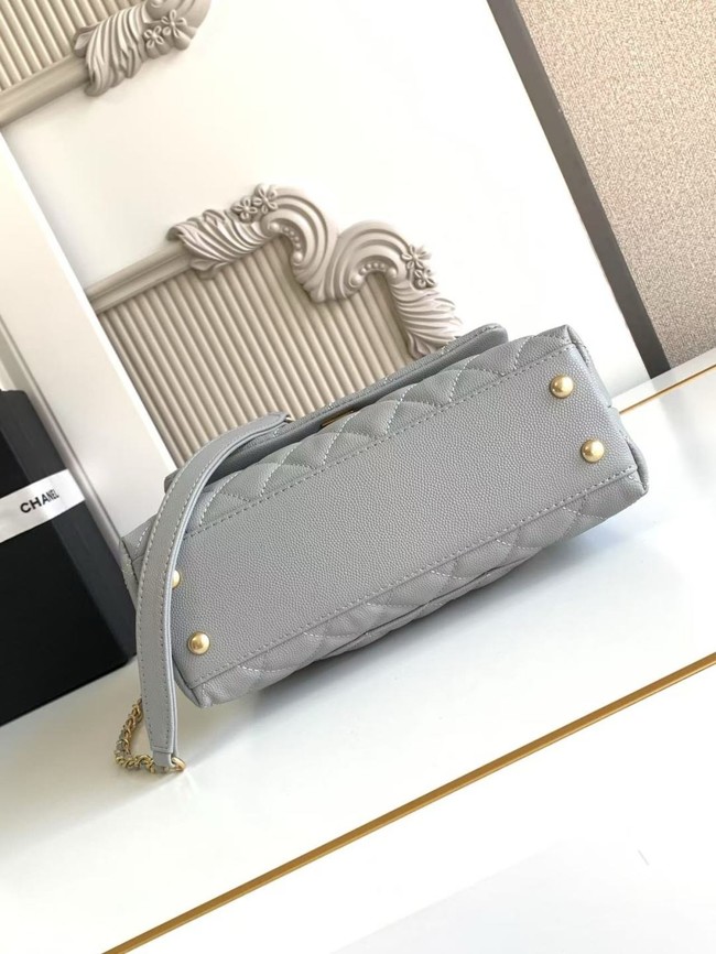 Chanel FLAP BAG WITH TOP HANDLE 92990-10