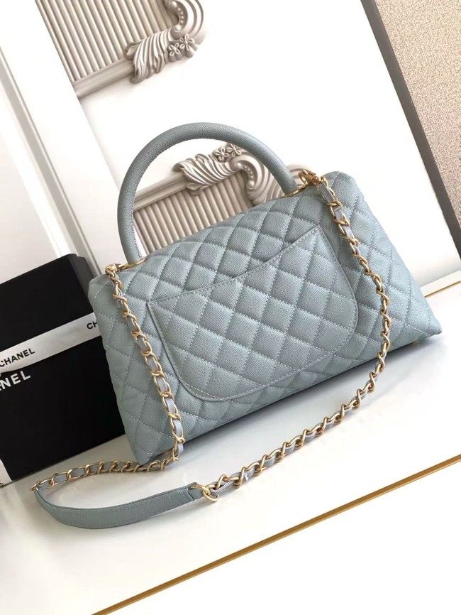 Chanel LARGE FLAP BAG WITH TOP HANDLE 92991-6