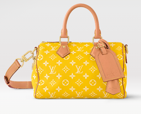 Louis Vuitton Speedy P9 Bandouliere 25 M13902 Jaune Mat