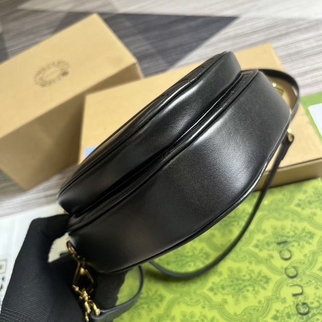 GUCCI GG MARMONT SMALL SHOULDER BAG 751628 BLACK
